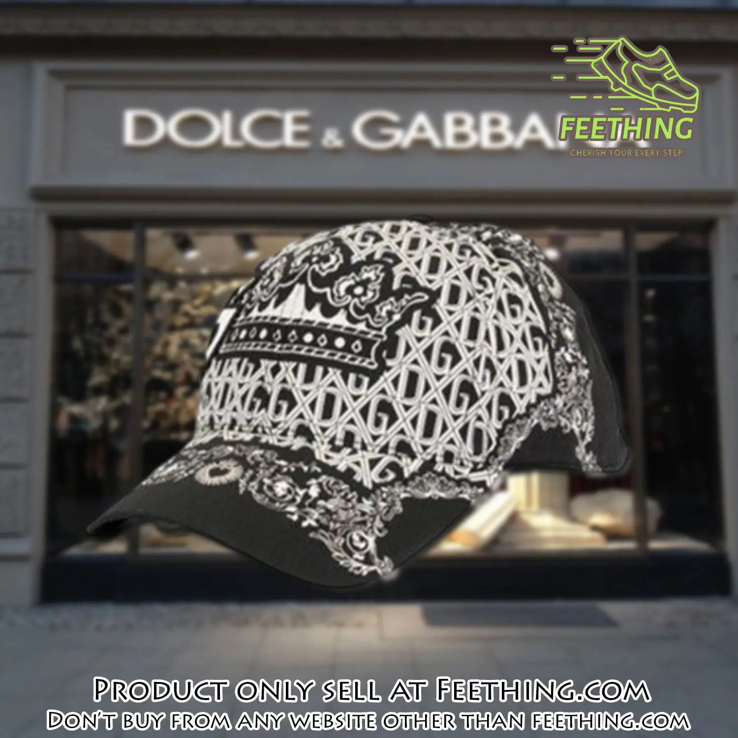 Dolce & gabbana luxury cap print 3d trending cap ctc1090 ft3703388